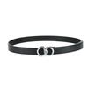 Women's Top Grain Leather Automatic Buckle Belt