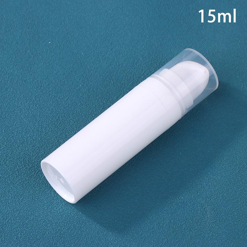 5-50ml Mini Přenosná Vakuová Lahvička s Lisovacím Typem Plnitelná Kosmetika na Make-up Pro Krémové Gely Hydratační Přípravky Lahvičky na Tekuté Pleťové Vody