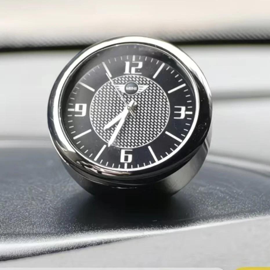 MINI Auto Mini Quarz Uhr Leuchtend Für Mini Cooper One S JCW R53 R55 R56 R60 R61 F54 F55 F60 Auto Zubehör uylez55