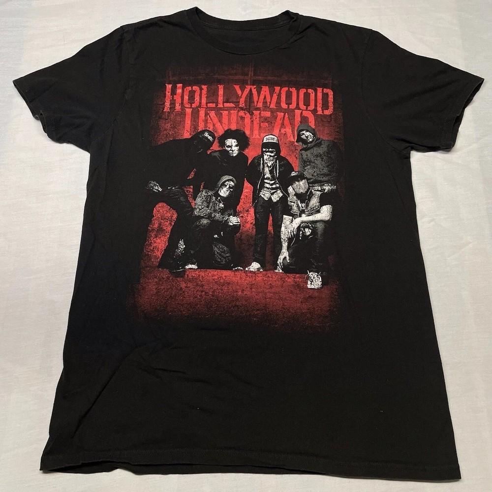 

Hot Hollywood Undead Band Gift For Fans Black S235XL TShirt LW301 Unisex T-Shirt XL