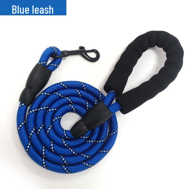 Langlebige reflektierende Nylon-Hundeleine - Explosionsgeschützt, Verschleißfest, Nachtsicher