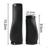2 Pieces Universal Handlebar Grips Comfortable Slip Ergonomic Bar Shock Absorption Riding