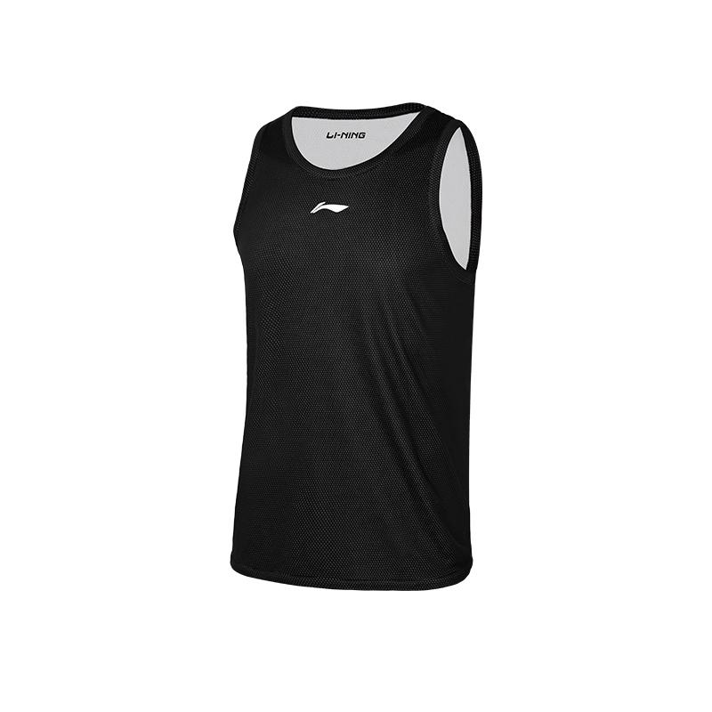 Li Ning CBA Reversible Wearable Competition Top Training Quick-Dry Breathable Shorts Basketball Set Unisex basketball set YATV109-1+CBALOGO