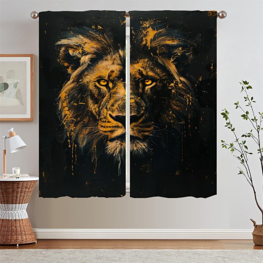 

Король Лев в прериях Детские шторы для детской комнаты Шторы для гостиной Жалюзи Кухонные шторы в наличии Бесплатная доставка Дом W50xH70cmx2pcs-CL