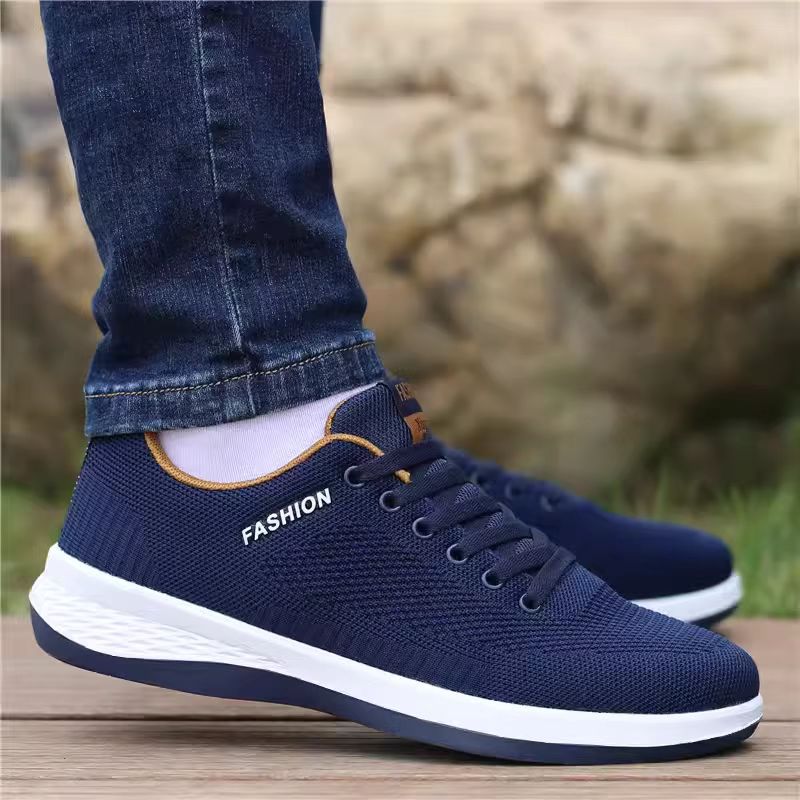 Men Casual Sneakers Mesh Breathable 2025 Summer Men Running Shoes Lightweight Sport Shoes Man Sneakers Outdoor Walking Shoes