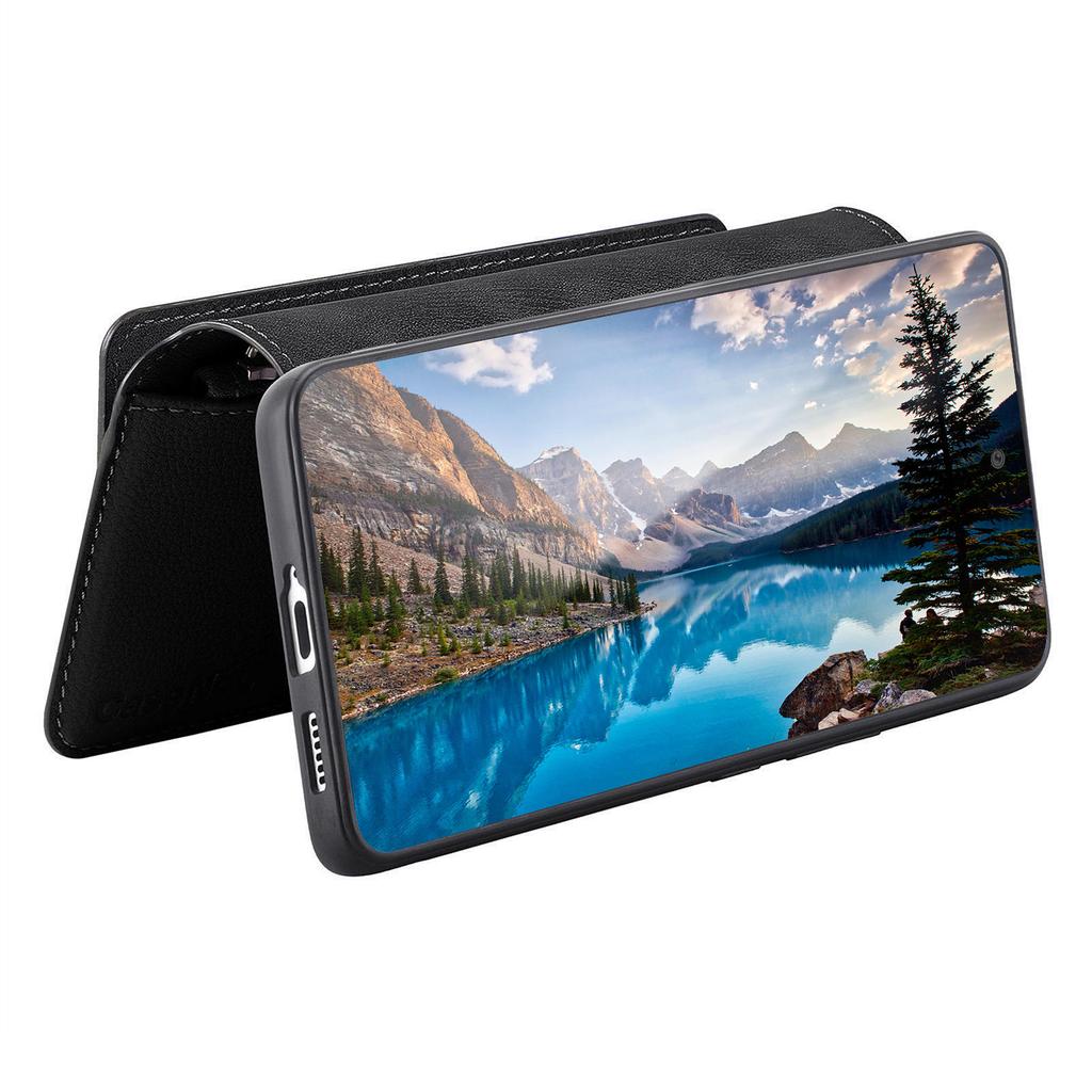 CASENEO MW-02 Phone Case For Honor Magic8 Lite 5G / X9d 5G / X70 5G Detachable Magnetic Leather Flip Cover