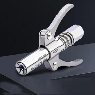 Manual Pneumatic Grease Gun Nozzles Universal Nozzles Double Gear Nozzles Locking Clamp High Pressure Filling Nozzles