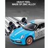 1:24 Maßstab 911 Turbos Metall Sportwagen Legierung Modellauto Druckguss & Spielzeugauto Simulation Sound und Licht Sammlung Kindergeschenk