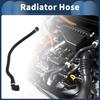 Radiator Hose Engine Reservoir Hose No.17127624676 for BMW 320i 2013-2016 for BMW 328i 2012-2016 Rubber Black Good Sealing
