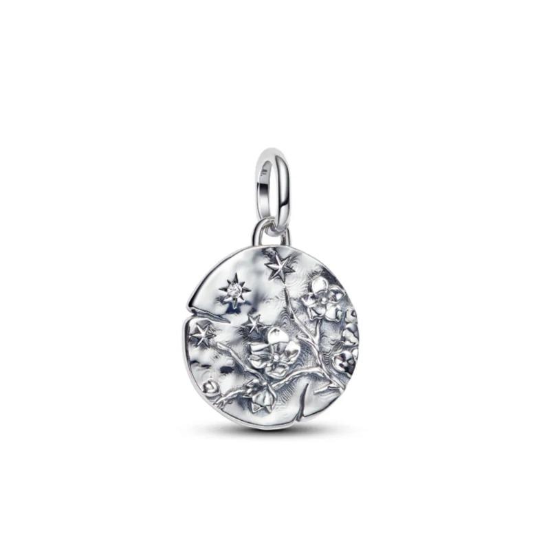 New 925 Silver Heart Bow Dog Palm Turtle Elephant Bead Pendant Charm for DIY Bracelet Jewelry