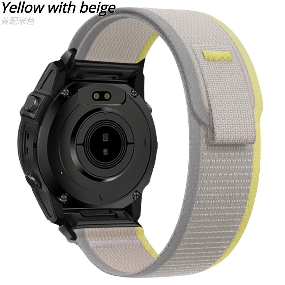 20mm 22mm 26mm Smyčka Nylonový Rychloupínací Řemínek pro Garmin Fenix 7X 7 Pro Fenix 6X 6 5X 5Plus Tactix 8 Forerunner 965 955 Enduro 2