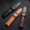 Genuine Leather Watchband Calfskin Replace Wristwatch Straps 12/14/16/18/20/22/24mm Watch Accessories Men Women Soft Watch Band