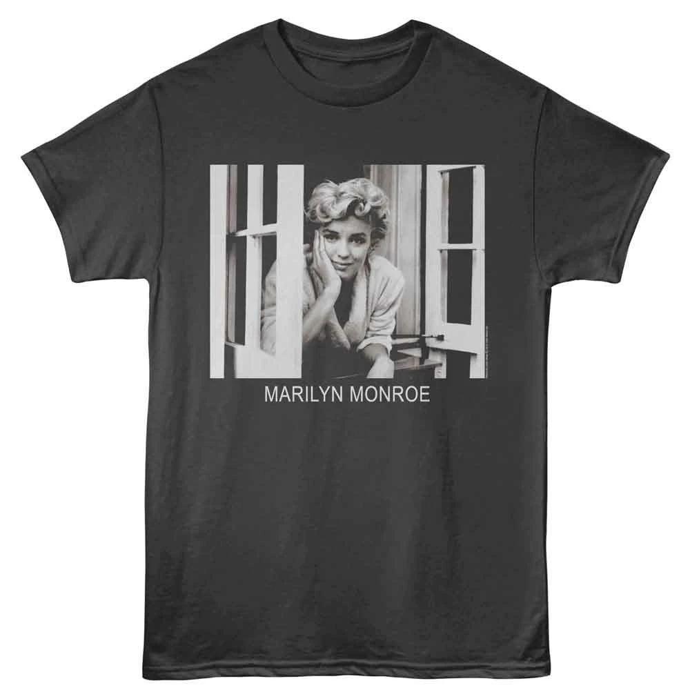 Marilyn Monroe - Looking Out Window - American Classics - Gray Front Print 160
