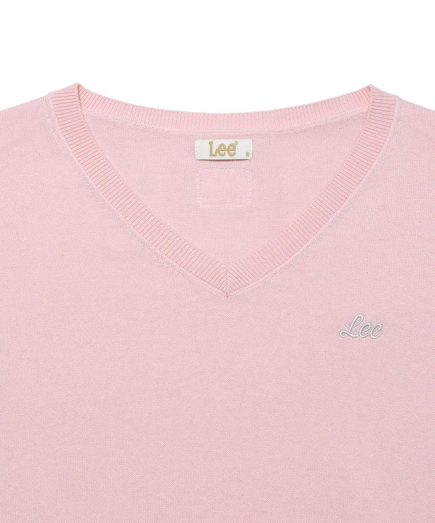 LEE Women'S V-Neck Knit Pink