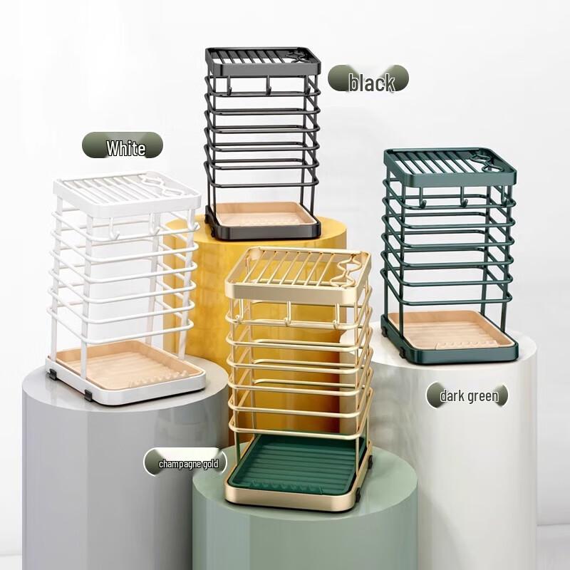 Kitchen Countertop Knife & Utensil Rack