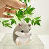 Plush Hamtaro Hamster Keychain With Hanging Chain For Outdoor And Carry Daily