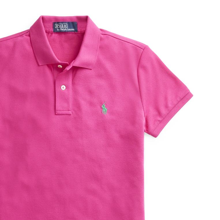 Polo Ralph Lauren Earth Series Small Pony Logo Embroidered Pullover Short Sleeve Polo Shirt Women Tops WMPOKNINN820605-650