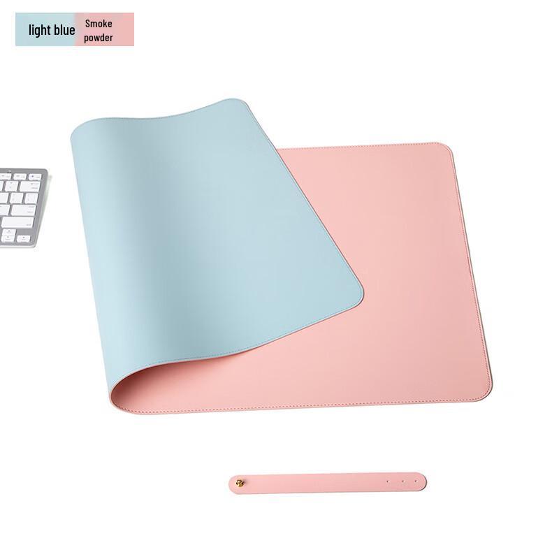 Extra-Large Dual-Sided Waterproof Leather Desk Pad