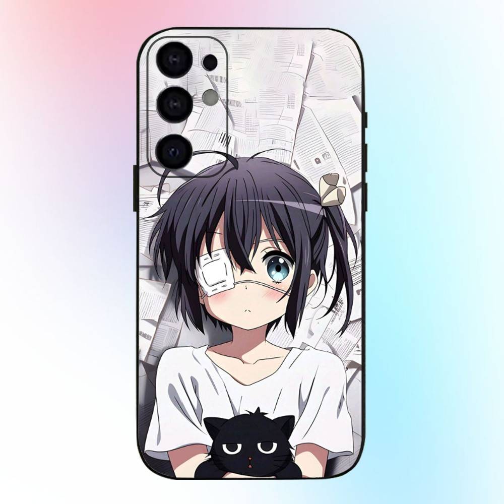 

Cute R-Rikka T-TAKANASHI Phone Case For Samsung S25,S24,S21,S22,S23,S30,Ultra,S20,Plus,Fe,Lite,Note,10,9,5G Black Cover Samsung S24