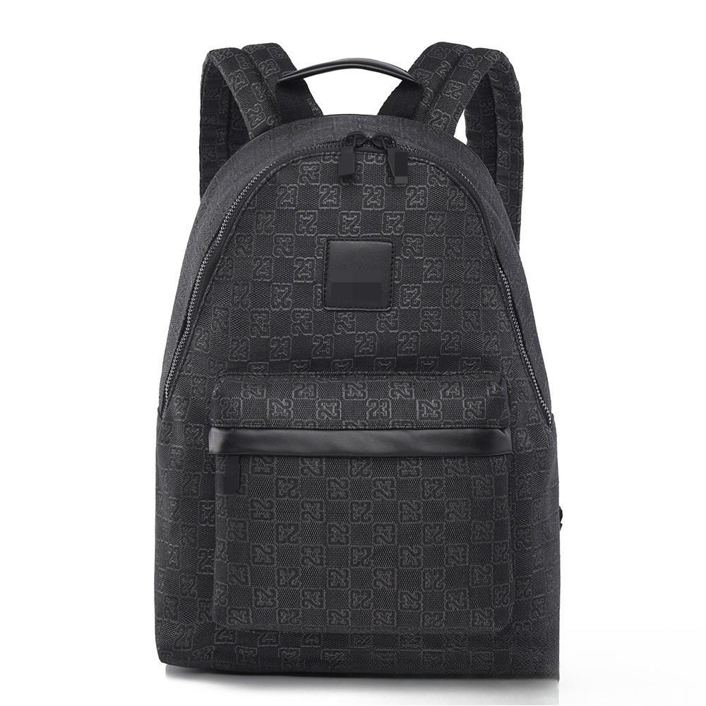 Schachbrettmuster Bedruckter Buchstaben-Rucksack Mittelschule Schultasche Große Kapazität Reisetasche Trendiger Sportrucksack für Herren und Damen.