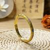 Enamel Floral Chinese Flower Bangle Colorful Women's Hand Bracelet Vintage Cloisonne Bangle  Girls