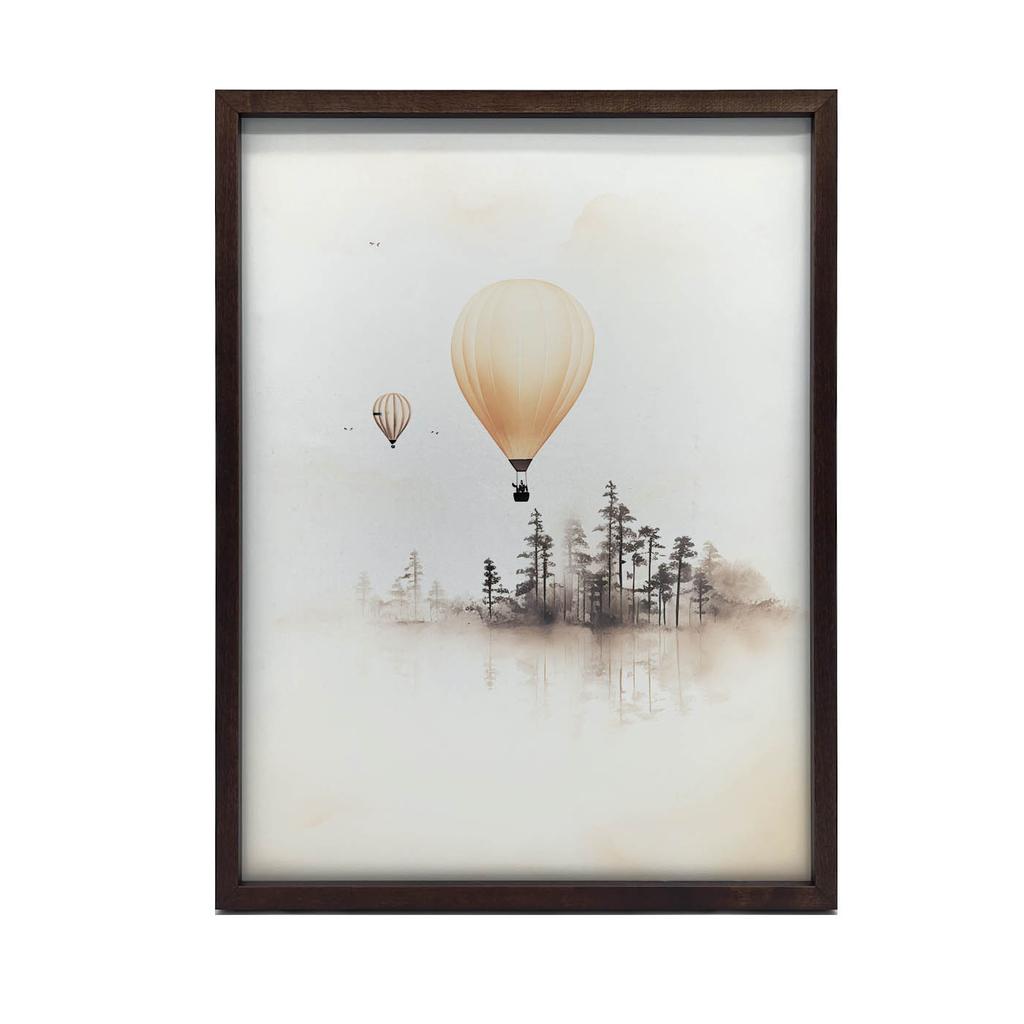 Fairytale Flight Fairytale Flight, 30X40 Cm, Gold Aluminum Frame, 230 Gsm Matte Paper