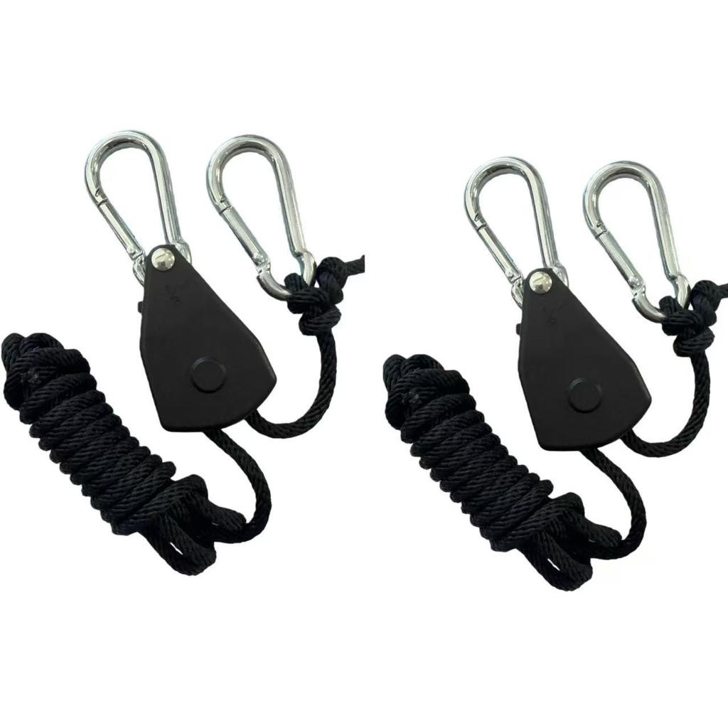 Adjustable Metal Ratchet 1/8" LED Plant Light Suspension Rope