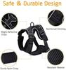 ZFUN Cat Harness and Leash for Walking, Escape Proof Soft Adjustable Vest Harnesses for Cats,Breathable Reflective Strips Jacket