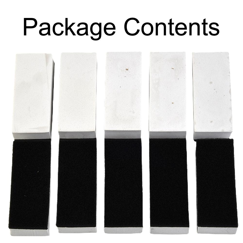 High Quality Practical Truck Sponges Polishing 10pcs 7*3*1.8cm Automotive Care Detailing Cleaning Tools Polishing Pads