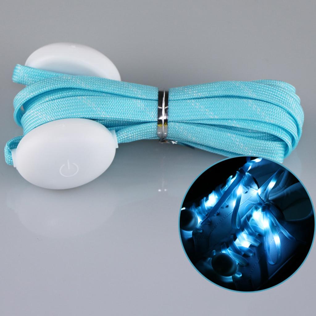 LED Light Up Shoe Laces Glow Shoe Strings Flash Light Shoelaces Running, Dancing, Party Decor