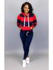 European & American Women's Autumn/Winter Cotton Hoodie & Sweatpants Set