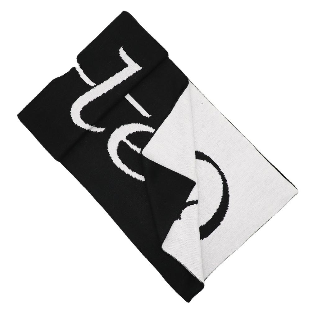 Warm knitted jacquard scarf, outdoor casual fashion scarf