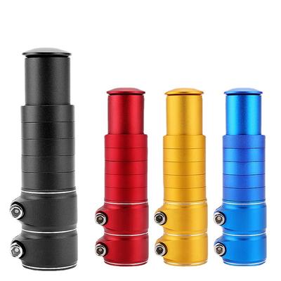 Bikes Aluminum Alloy Bike Fork Stem Riser Extender Extension Bicycle Cycling Bike Stem Head Up Raiser