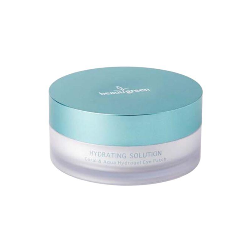 [Beauugreen] Coral & Aqua Hydrogel Eye Patch (60pcs/90g) – Deep Sea Hydration & Soothing Eye Mask