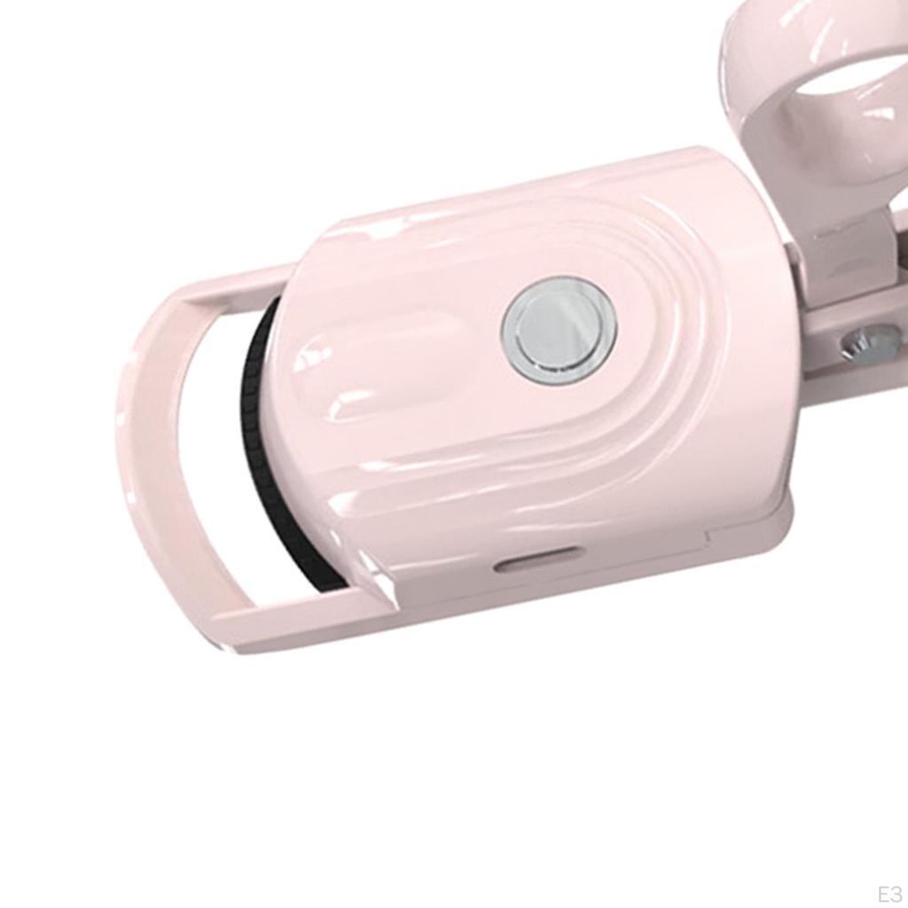 Electric Heated Eyelash Curler Handheld Heater 3 Heating Modes Makeup Tool Lightweight Rechargeable