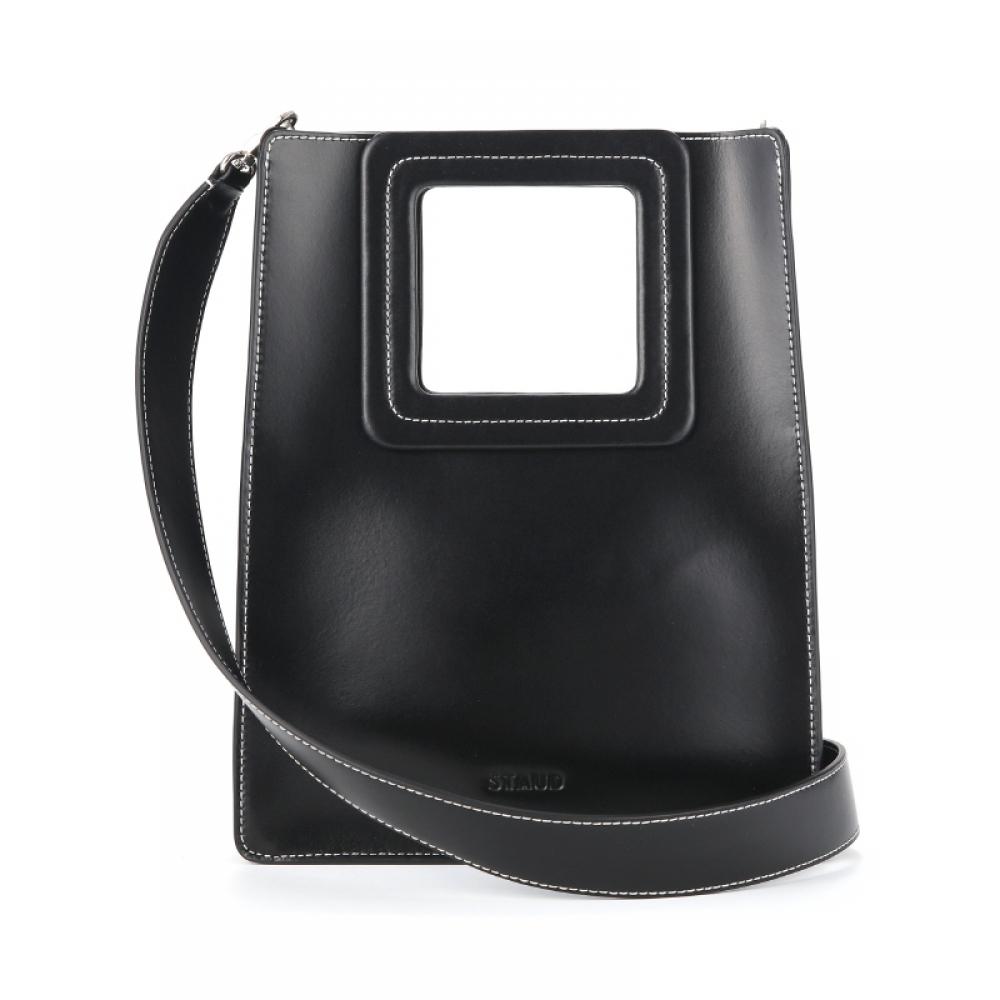 Staud 07 9470 Blk Shirley Tall Tote