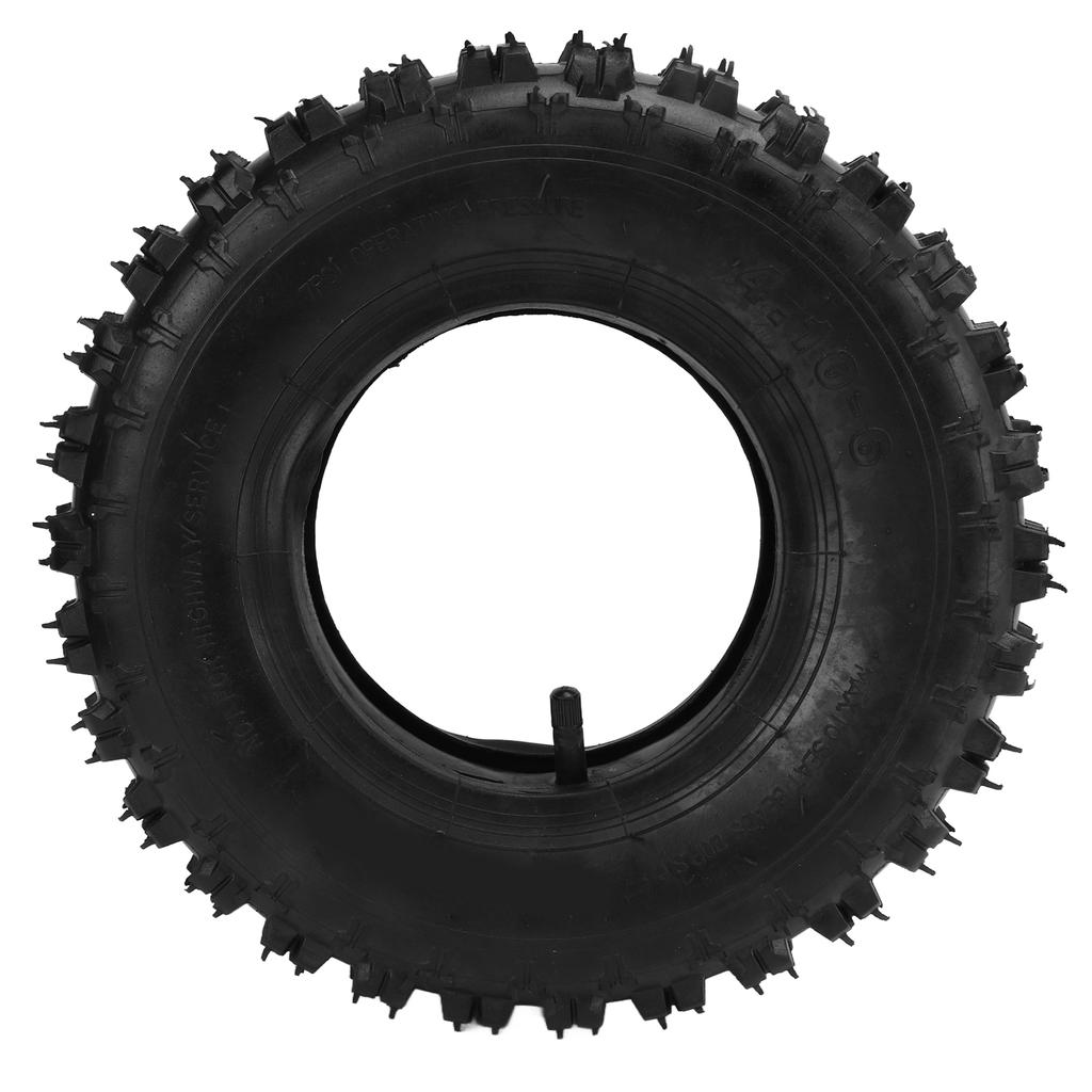 4.10‑6 Inner Tube Outer Tire Thicken Rubber Tire for ATV Go Kart Mini Quad 47cc 49cc Snow Motorcycle