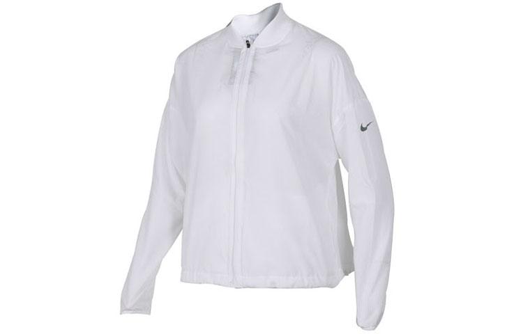 Nike Baseball Jerseys Women s White Baseball Collar Moderate Straight Fit 889292-100 L