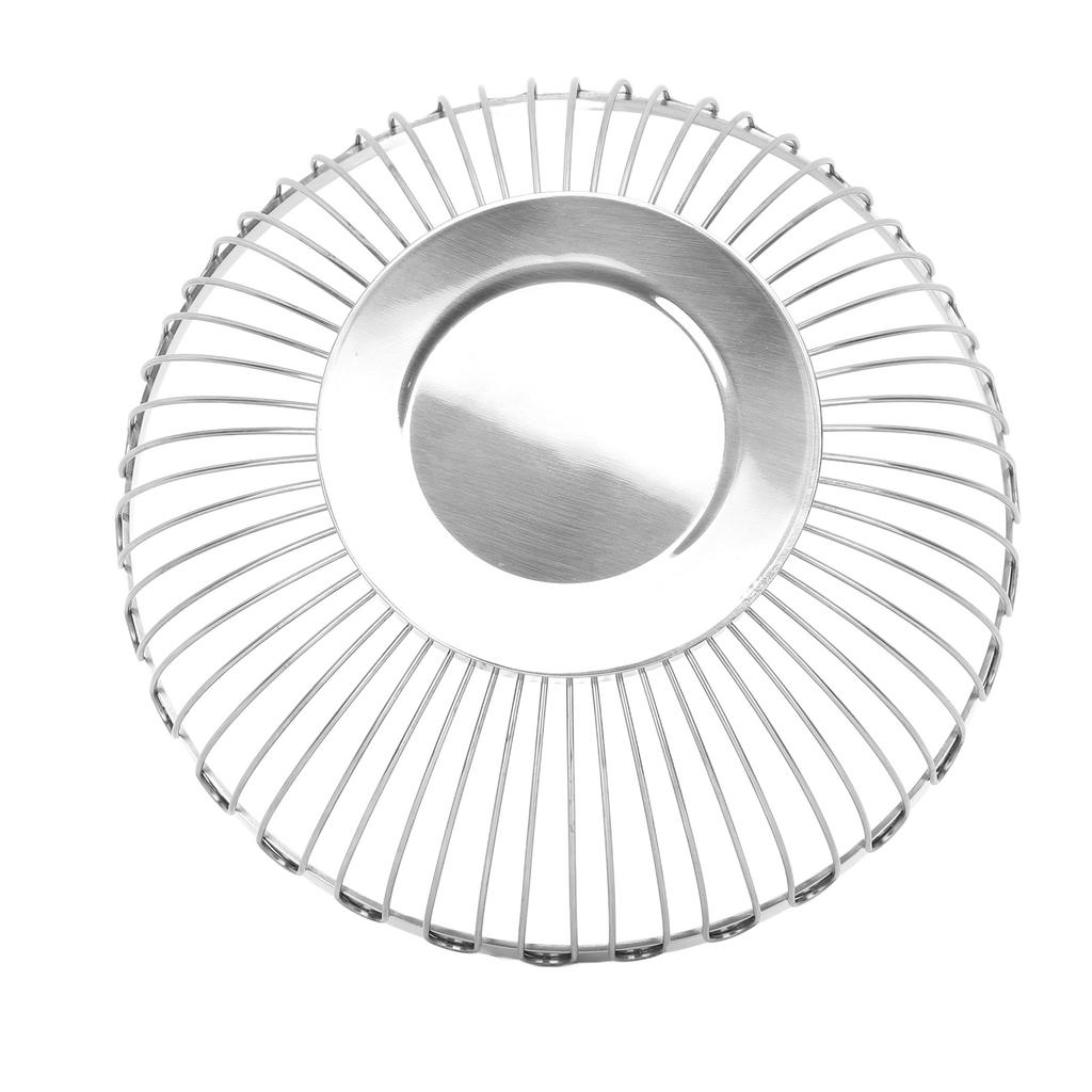 Stainless Steel Fruit Basket Multipurpose Decorative Mirror Polished Large Capacity Fruit Bowl for Living Room
