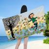 Gaston Lagaffe Beach Towel For Kids Bath Pool Vacation Gift Picnic Party Gift