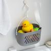 Hanging Storage Basket - Multi-Purpose Open Plastic Organizer for Bathroom, Kitchen & Home Use, Bathroom Shelves