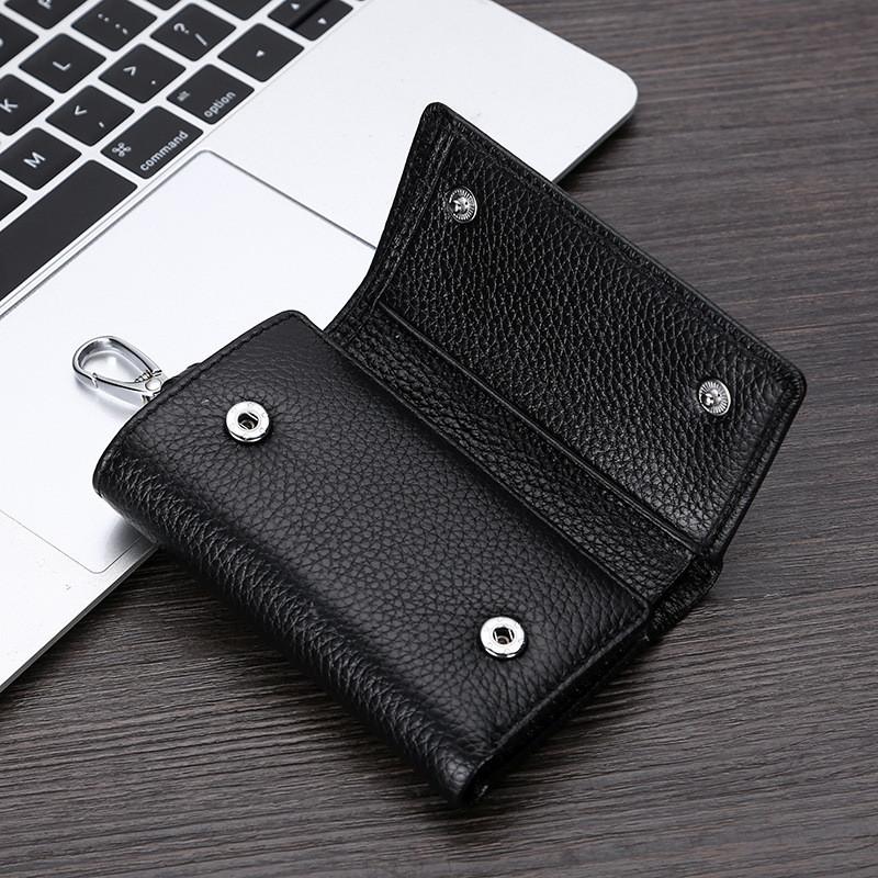 Leather Key Case With Upgraded Hanging Design For Couples And Daily Use