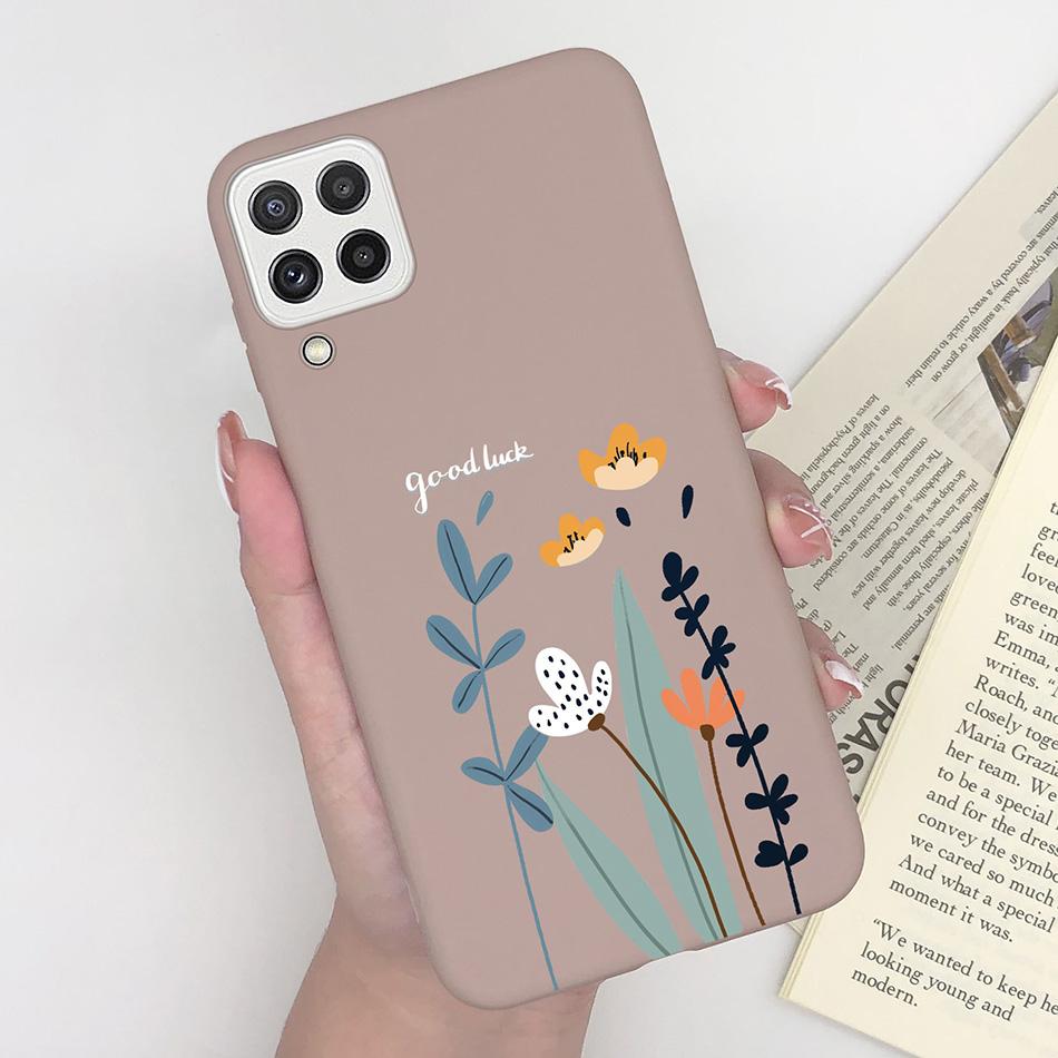 For Samsung Galaxy A22 4G 5G Case SM-A225F Love Heart Soft Silicon Phone Cover For SamsungA22 GalaxyA22 M22 A 22 4G 5G Fundas