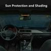 140cm Auto Windschutzscheibe Faltbare Sonnenschutz Visier Abdeckung Block Reflektor Tragbare Atmungsaktive Anti UV Schutz Bildschirm Freies