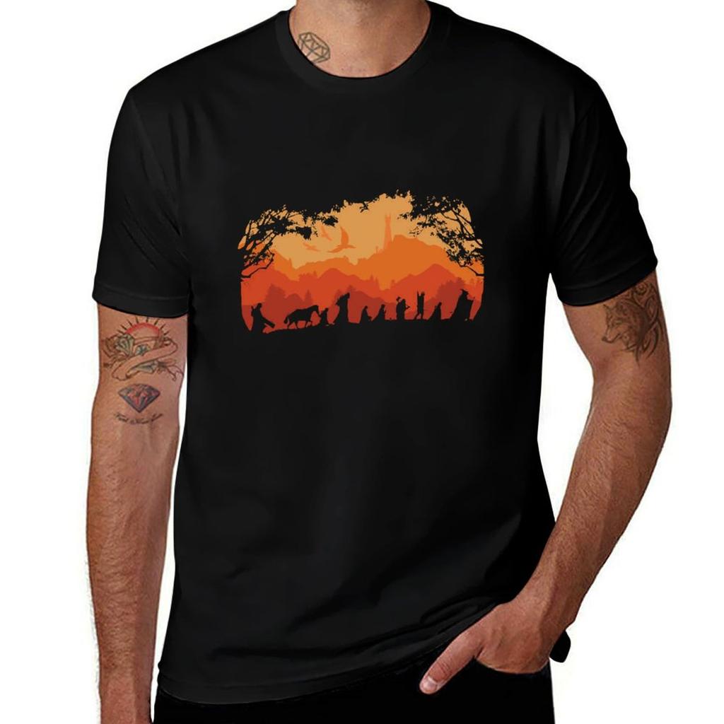Nine Companions T-Shirt Street Art Print Tee Shirt