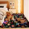 Pattern Colorful Owls Floor Mat INS Style Soft Bedroom Floor House Laundry Room Mat Anti-skid Household Carpets