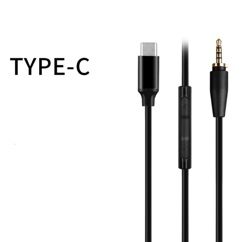 Quality Replacement Cable TYPE C To 2.5mm Cable for Urbanite On-Ear XL Headphones Wire Enjoy Clear Sound DAC Chip