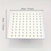 Xiaomi 1pc 8inch Rain Shower Head 304 Stainless Steel Square Top Spray Ultra-Thin High-Pressure Easy Install for Bathroom