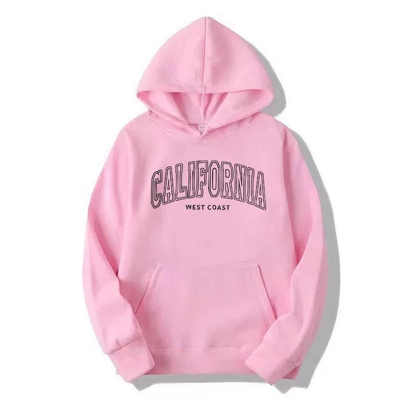 Unisex Casual Letter Print Spring/Autumn Hoodie