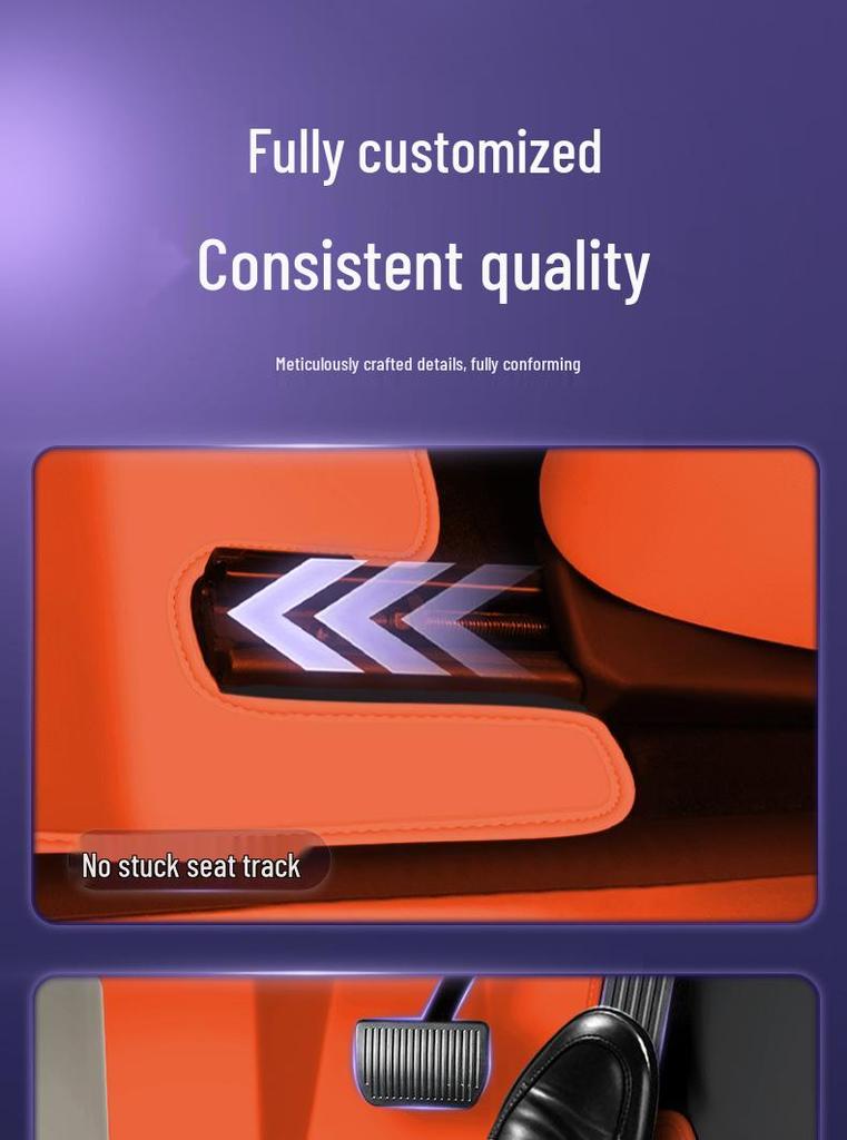Eco-friendly Waterproof & Dustproof Floor Mats for Equation Leopard Titanium 7 - Double-layer Car Interior Accessories